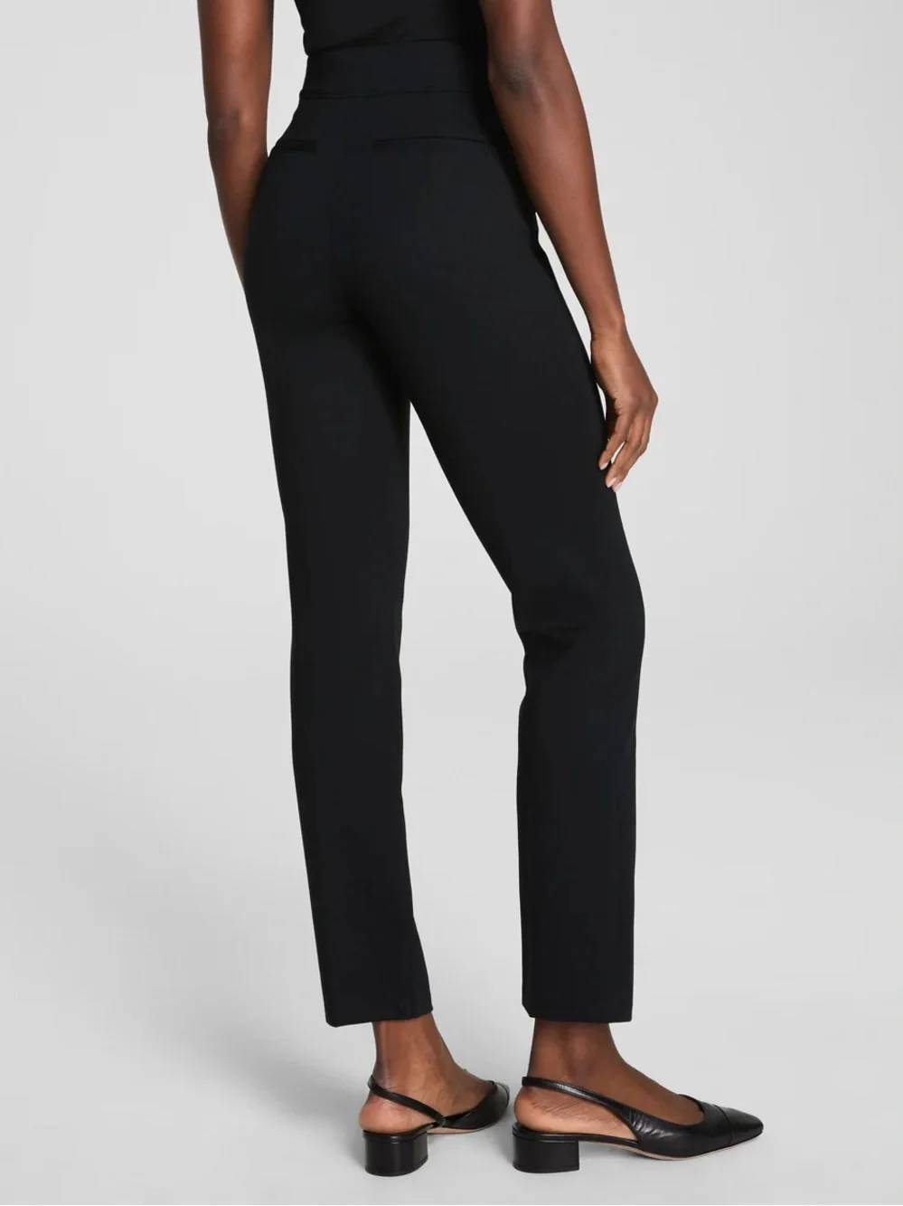 SPANXsupersmooth™ PerfectFit Ponte Slim Straight Pant Classic Black Size Small